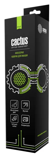 Коврик для мыши Cactus Fire Dragon XXL, рисунок, 900x400x3мм (арт. CS-MP-PRO07XXL)