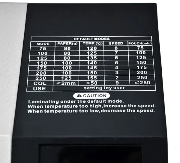 Пакетный ламинатор Bulros LM8-330 (арт. LP-D-LM_-8330-___-HoR-A3)
