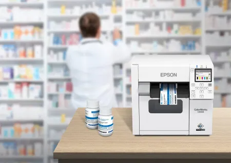 Цветной принтер этикеток Epson ColorWorks CW-C4000 (Matte) (арт. C31CK03A9981)