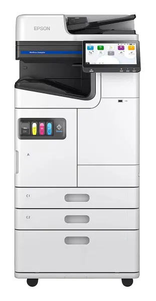 МФУ струйное цветное Epson WorkForce Enterprise AM-C4000; А3; старт. к-жи в комплекте + лоток P1 (арт. C11CJ43401)