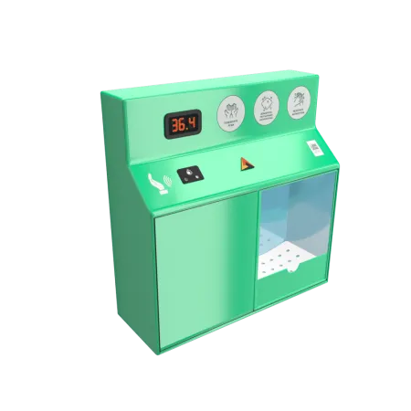 Бесконтактный навесной дезинфектор для рук BM Sanitar. Объем бака: 3 литра (арт. )