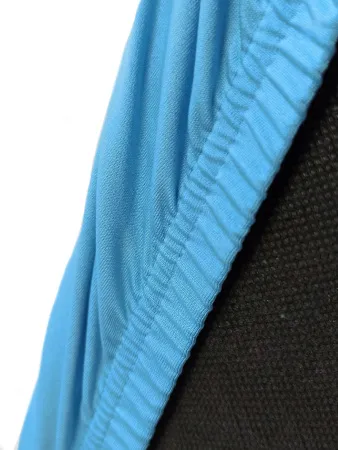 Чехол на компьютерное кресло и стул ГЕЛЕОС 716 (голубой) (арт. ГЧ00716)