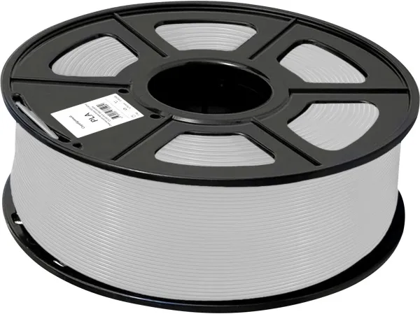 Пластик для принтера Cactus (PLA, d1.75мм, 1кг) (арт. CS-3D-PLA-1KG-SILVER)