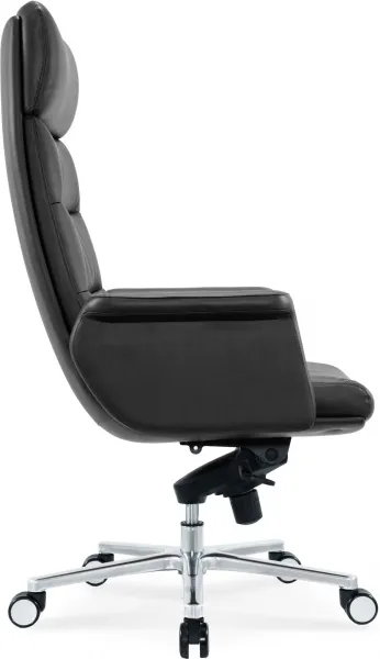 Кресло руководителя Cactus кожа крестов. алюминий (арт. CS-LBK-AMSTERDAM)