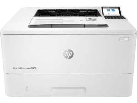 Принтер лазерный черно-белый HP LaserJet Enterprise M406dn (арт. 3PZ15A)