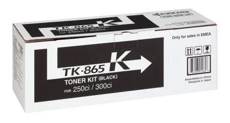 Оригинальный тонер-картридж Kyocera TK-865K (чёрный, 20000 стр.) (арт. 1T02JZ0EU0)