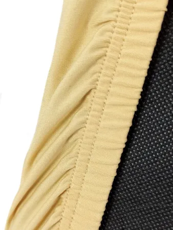 Чехол на компьютерное кресло и стул ГЕЛЕОС 722 (кремовый) (арт. ГЧ00722)