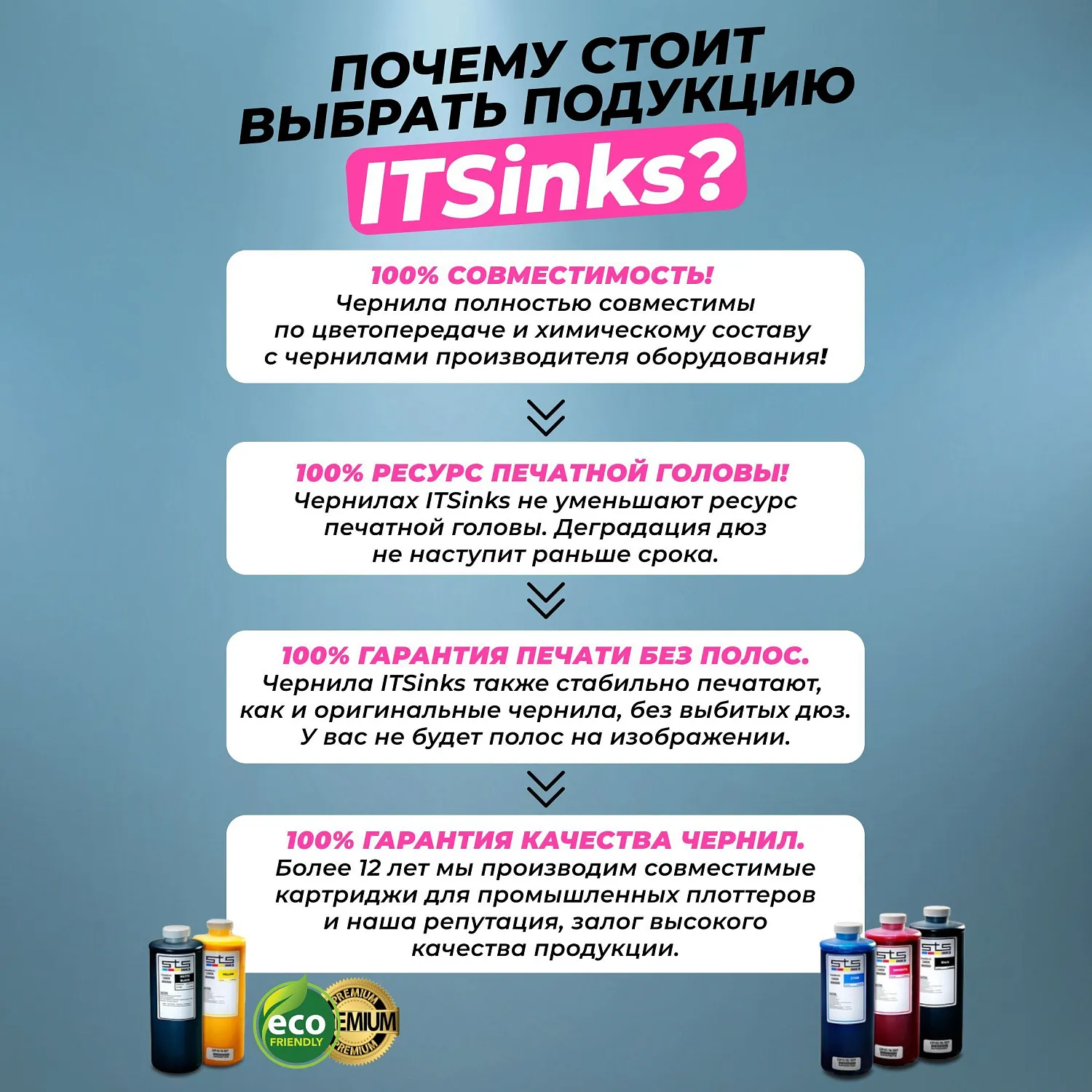 Картридж ITSinks CZ694A (черный, 775 мл.) (арт. ITS-CZ694A-0775)