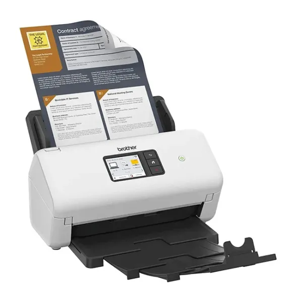 Сканер документов Brother ADS-4500W, A4, 35 стр./мин. (арт. ADS4500WTF1)