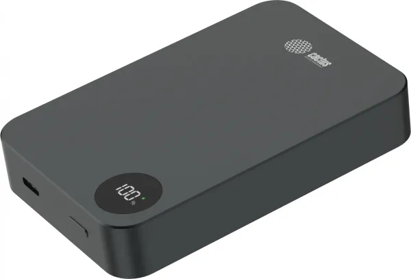 Мобильный аккумулятор Cactus (10000mAh, 22.5W, 4.5A, USB-C, беспроводная зарядка, серый) (арт. CS-PBFSTA-10000)