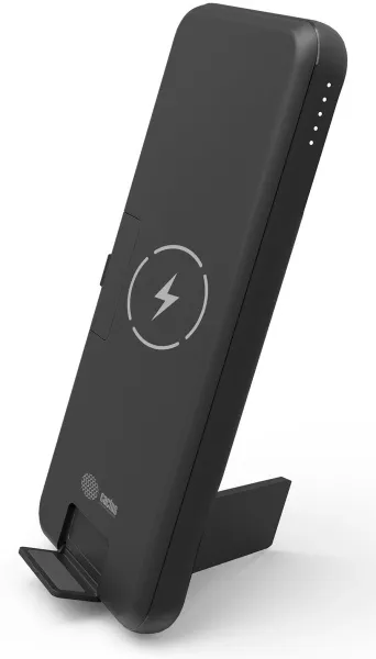 Мобильный аккумулятор Cactus 10000mAh, 3A, 1xUSB, черный (арт. CS-PBFSQT-10000)