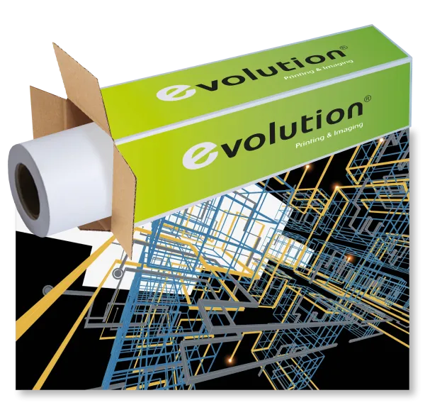 Широкоформатная бумага Technoevolab Evolution Premium Coated Paper 140 г/м², 0.914х30 м (арт. 4105010)