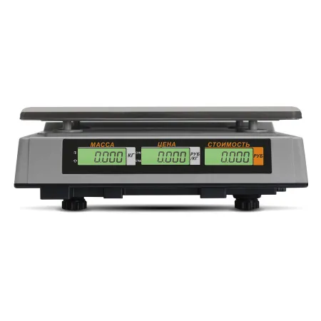 Торговые настольные весы Mertech M-ER 327 AC-32.5 ″Ceed″ LCD Белые (арт. 3019)