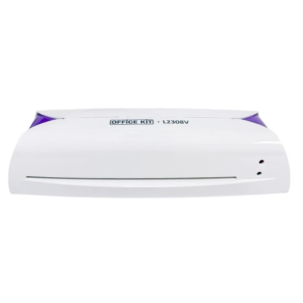 Ламинатор Office Kit L2308V, А4, 2 вала, 75-125 мкм, пластик, белый/сиреневый (арт. L2308V)