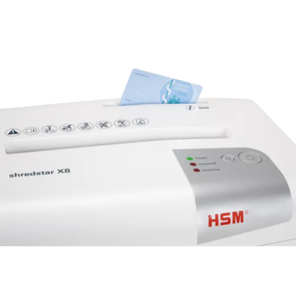Уничтожитель документов HSM Shredstar X8 (4.5x30) WHITE (арт. 1044121)
