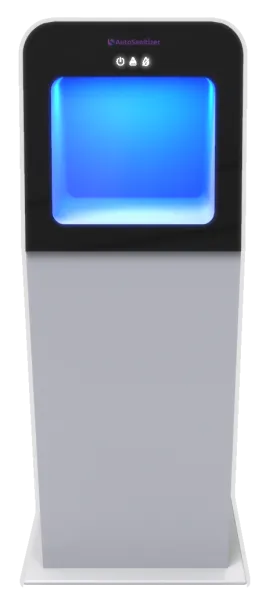 Бесконтактный напольный дезинфектор для рук Autosanitizer ASL-Kid с системой измерения температуры (арт. ASL-Kid-termo)