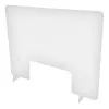 Экран защитный Office Kit настольный 61×81 см, с окном 40×20 см, акрил (арт. SCR-OK60804022)