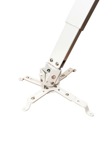 Крепление для проектора SOK Cinema с квадратной штангой, от потолка 30-50 см, белый (арт. SLJ-PM-S-30W)