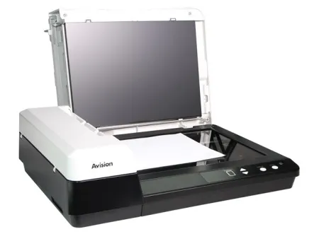 Сканер документов Avision AD130 с планшетным модулем (2017). Нагрузка 3000 страниц в день (арт. 000-0875-07G)