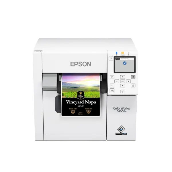 Цветной принтер этикеток Epson ColorWorks CW-C4000 (Gloss) (арт. C31CK03A9991)