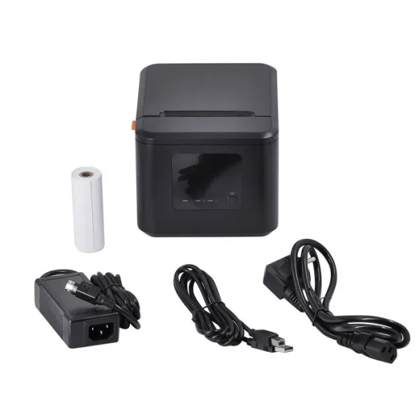 Чековый принтер Mertech Q80 (Ethernet, RS232, USB) (black) (арт. 1021)