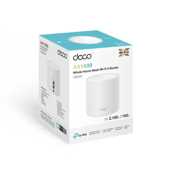 Точка доступа TP-Link Deco X10(1-pack) (арт. Deco X10(1-pack))