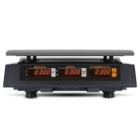 Торговые настольные весы Mertech M-ER 327 AC-32.5 ″Ceed″ LED Черные (арт. 3022)