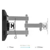Кронштейн VLK TRENTO-3 чёрный для TV 10-32″ (арт. 51003)