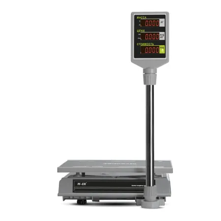 Торговые настольные весы Mertech M-ER 326 ACP-32.5 ″Slim″ LED Белые (арт. 3047)