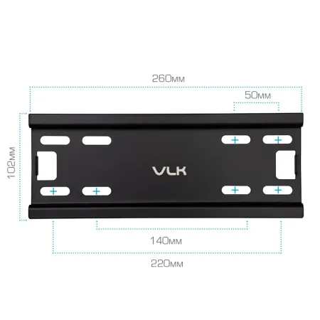 Кронштейн VLK TRENTO-37 чёрный для TV 15-48″ (арт. 51042)