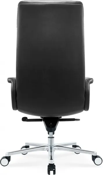 Кресло руководителя Cactus кожа крестов. алюминий (арт. CS-LBK-AMSTERDAM)