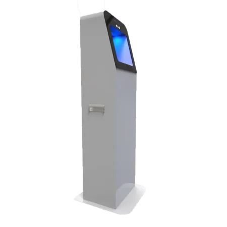 Бесконтактный напольный дезинфектор для рук Autosanitizer ASL-1-2 с датчиком измерения температуры (арт. ASL-1-2-termo)