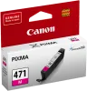 Оригинальный картридж Canon CLI-471 M (пурпурный, 7 мл.) (арт. 0402C001)