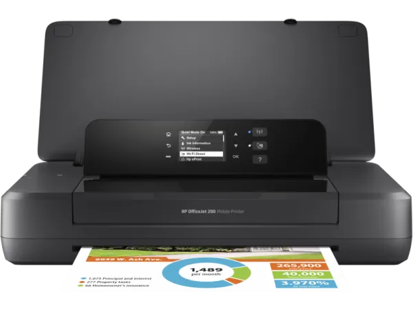 Струйный цветной принтер HP OfficeJet 200 A4 (арт. CZ993A)