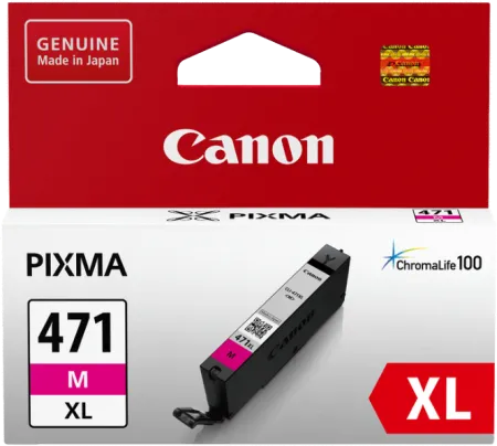 Оригинальный картридж Canon CLI-471XL M (пурпурный, увеличенной ёмкости 11 мл.) (арт. 0348C001)