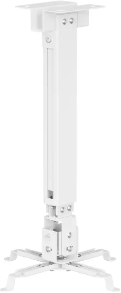 Кронштейн для проектора Cactus белый макс.23кг настенный и потолочный поворот и наклон (арт. CS-VM-PRE03-WT)