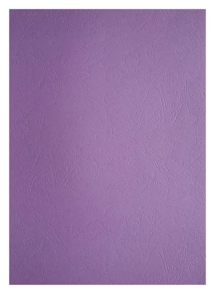 Картонные обложки для брошюровки Реалист кожа, А4, фиолетовый (100 шт.) (арт. 8668)