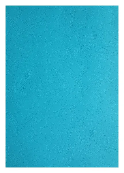 Картонные обложки для брошюровки Реалист кожа, А4, синий морской (100 шт.) (арт. 8665)