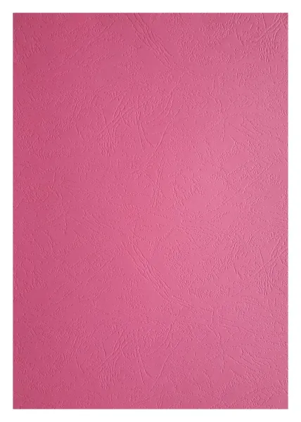 Картонные обложки для брошюровки Реалист кожа, А3, фуксия (100 шт.) (арт. 8669)