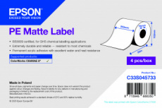Этикет-лента Epson PE Matte Label - Continuous Roll: 203 mm x 55 m (арт. C33S045733)