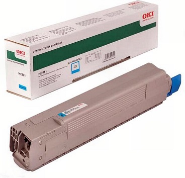 Тонер-картридж OKI голубой для MC861 (10000 стр.) (арт. 44059263)