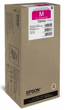 Картридж Epson T9743 Magenta XXL (арт. C13T974300)