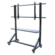 Стойка напольная для монитора OMB 80″ VIDEO TROLLEY (black) (арт. 05008)