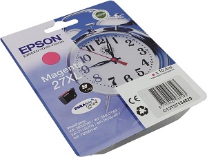 Картридж Epson Singlepack Magenta 27XL DURABrite Ultra Ink (арт. C13T27134022)