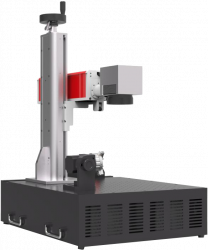 Лазерный оптоволоконный маркировщик GCC LaserMarker LM-F20 мощность 20Вт, поле 110х110мм, поворотная