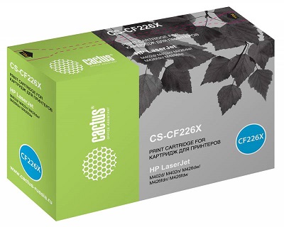 Картридж Cactus черный (9000стр.) для HP (арт. CS-CF226X)