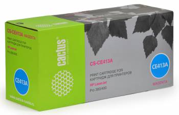 Картридж Cactus пурпурный (2600стр.) для HP (арт. CS-CE413A)