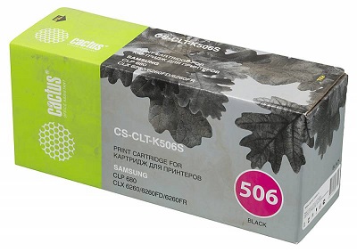 Картридж Cactus Тонер Картридж CS-CLT-K506S черный (2000стр.) (арт. CS-CLT-K506S)