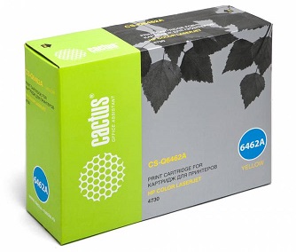 Картридж Cactus Тонер Картридж CS-Q6462A желтый для HP (12000стр.) (арт. CS-Q6462A)