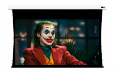 Экран для проектора SOK Cinema Pro, 100″, 16:9, настенно-потолочный, моторизованный, белый корпус (арт. SCPSMT-221x125ED30)